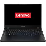 Laptop Gaming Lenovo Legion 5 15ARH05H cu procesor AMD Ryzen 5 4600H pana la 4.00 GHz, 15.6", Full HD, IPS, 16GB, 512GB SSD, NVIDIA GeForce RTX 2060 6GB, Free DOS, Phantom Black
