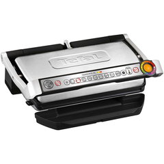 Gratar electric OptiGrill+ XL Snacking & Baking GC724D12, 2000 W, mod manual 4 nivele, placi antiaderente din aluminiu turnat, 9 programe, indicator nivel gatire, tava colectare lichide, tava gustare si coacere, argintiu