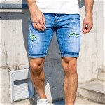 Pantaloni scurți de blugi bleumarin Bolf KG3810, BOLF