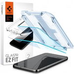 Set 2 folii sticla cu sistem de montare Case friendly Spigen GLAStR EZ FIT compatibil cu Samsung Galaxy S23