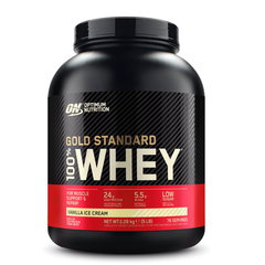 Whey Gold Standard 100% Protein 2,27kg, pudra, Optimum Nutrition, Concetrat proteic din zer