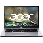 17.3'' Aspire 3 A317-54, FHD IPS, Procesor Intel Core i5-1235U (12M Cache, up to 4.40 GHz, with IPU), 16GB DDR4, 512GB SSD, Intel Iris Xe, No OS, Pure Silver, Acer