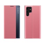 Husa Sleep Stand Case compatibila cu Samsung Galaxy S23 Ultra Pink, OEM