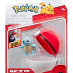 Set 2 figurine Clip n Go Pokemon S15 Squirtle 4 amp Poke Ball, Pokemon