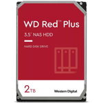 HDD Red Plus WD20EFPX 3.5inch 2 TB Serial ATA, WD