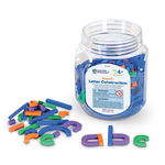Set constructie magnetic - Litere si cifre, Learning Resources, 4-5 ani +, Learning Resources