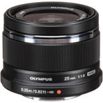 OLYMPUS Obiectiv Olympus M.Zuiko Digital 25mm F1.8, MFT, Negru, OLYMPUS