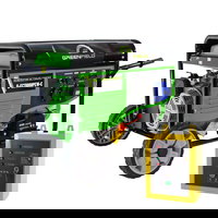 Generator de curent pe benzina Greenfield G-EC11000PEW-C+ATS_11000, portabil, 230V, 9.2 kVA, pornire electrica automatizata, cu panou ATS, Greenfield