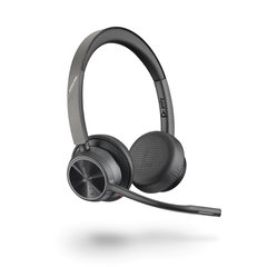 Casti wireless Poly Voyager 4320, Bluetooth, negru, USB-A, cu dongle BT700