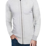 Imbracaminte Barbati XRAY Full-Zip Sweater Jacket Oatmeal
