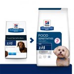 HILL'S Prescription Diet z/d Food Sensitivities Mini, dietă veterinară câini, hrană uscată, piele & blana, sistem digestiv, 6kg, Hill's Prescription Diet