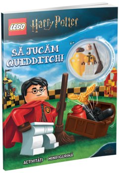 Sa jucam Quidditch! (carte de activitati cu minifigurina LEGO ), 