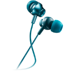 CANYON SEP-3 Stereo earphones with microphone  metallic shell  cable length 1.2m  Blue-green  22*12.6mm  0.012kg