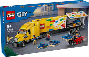 LEGO® City - Camion de livrare galben (60440), LEGO®