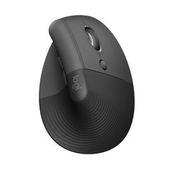 LOGITECH Lift Vertical Ergonomic Mouse Vertical mouse ergonomic optical 6 buttons wireless Bluetooth 2.4 GHz Bolt USB