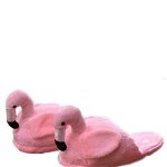 PC31A-5 Papuci de casa cu model flamingo, 