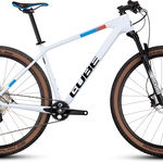 BICICLETA CUBE REACTION C:62 PRO WHITE BLUE RED 2023 cadru L (19) - roti 29, Cube