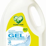 Detergent GEL bio de rufe hipoalergenic -fara parfum- 3L Planet Pure, Noi