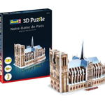 Mini 3D Puzzle NotreDame de Paris, 39 piese, Revell