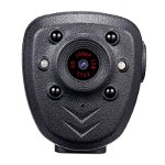 Camera actiune techstar® body cam, fullhd 1080p, 16gb memorie interna, night vision, usb type-c
