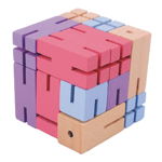 Joc logic 3D puzzle Figurina violet, Fridolin, 6-7 ani +, Fridolin