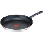 Tigaie Tefal Daily Cook G7130614, 28 cm, suprafata antiaderenta,compatibila cu toate sursele de caldura, Inox