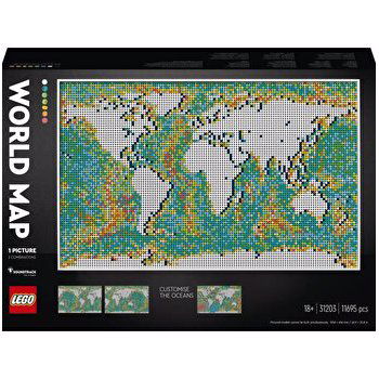 LEGO ART Harta lumii 31203
