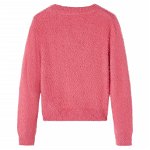 Pulover pentru copii tricotat, roz antichizat, 140, vidaXL