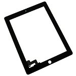 Touchscreen Digitizer Apple iPad 2 A1395 A1396 cu adeziv Negru Geam Sticla Tableta, Apple