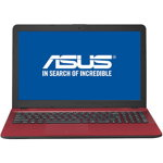 Notebook / Laptop ASUS 15.6'' X541UV, FHD, Procesor Intel® Core™ i3-7100U (3M Cache, 2.40 GHz), 4GB DDR4, 1TB, GeForce 920MX 2GB, Endless OS, Red, no ODD