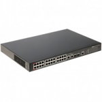 Switch cu 24 porturi gigabit PoE, 2 porturi gigabit Dahua PFS4226-24GT-370