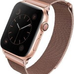 Banda Uniq UNIQ Dante Apple Watch Series 4 40MM Oțel inoxidabil aur roz/aur roz, Uniq
