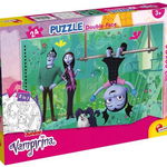 Puzzle de colorat - Vampirina (24 piese)