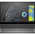 Laptop HP ZBook 17 Fury G7 17.3 inch UHD Intel Core i7-10750H 32GB DDR4 1TB SSD nVidia Quadro T2000 4GB FPR Windows 10 Pro Dark Ash