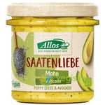 Crema Tartinabila cu Avocado si Seminte de Mac Ecologica/Bio 135g, ALLOS