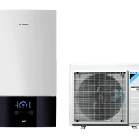 Pompa de caldura Aer-Apa, Daikin 4 kW, pentru incalzire, unitate interioara, Daikin, Altherma 3 R W EHBH04E6V cu incalzitor electric rezerva de 6 kW + unitatea exterioara ERGA04EV, MONOFAZAT, Daikin