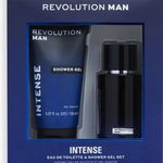 Revolution Man, Gel de duș intens și set EDT 1×1, set cadou, Revolution