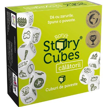 Joc Rory's Story Cubes Voyages Versiune in Limba Romana, Rory's Story Cubes