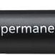 Marker permanent Staedtler Lumocolor varf tesit albastru ST-350-9, Staedtler