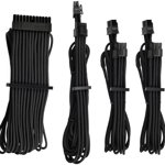 Premium Individually Sleeved DC Cable Starter Kit Type 4 Generation 4 Negru, Corsair
