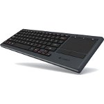 Tastatura logitech wireless, multimedia, iluminata, touchpad, black, "k830" "920-006093" (include tv 0.8lei)