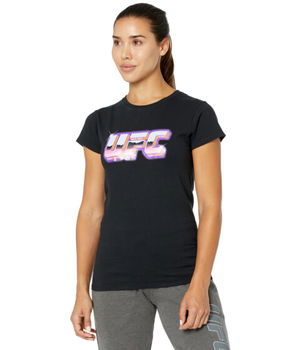 Imbracaminte Femei UFC Chrome Tee MultiBlack, UFC