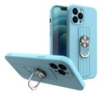 Husa Protectie Spate Star cu inel, pentru APPLE Iphone 12 Pro Max (Albastru), Star
