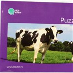 Puzzle 2 Piese – Vacă, 