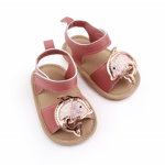 Sandalute roz pudra pentru fetite - Delfinul auriu, Superbebeshoes