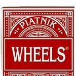 Set 2 pachete de carti de joc Wheels, Piatnik