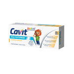 Multivitamine Cavit junior, 20 tablete maticabile, Biofarm (Aroma: ciocolata), Biofarm