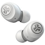 JLab Casti Audio In Ear JLAB GO Air, True Wireless, Bluetooth, Microfon, Autonomie 5 ore, Alb, JLab