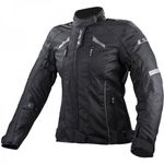 Geaca Moto Ls2 Serra Evo Lady, Marime Xl, Culoare Negru, LS2