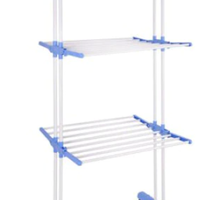 Uscator Vertical pentru Rufe Haine Mobil si Pliabil pentru Spatii Mici 173X78X50 cm, GAVE